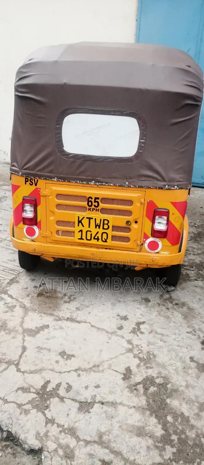 Bajaj RE 2018 Yellow