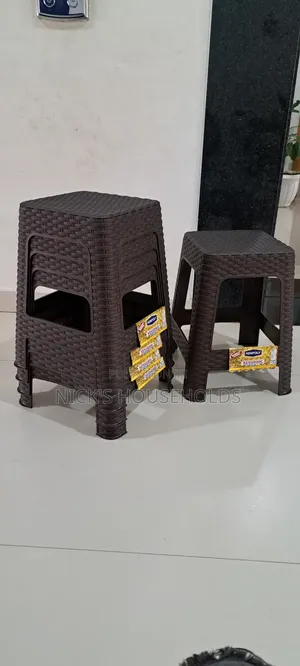 Kenpoly Plastic Stool/ Bamboo Plastic Stools