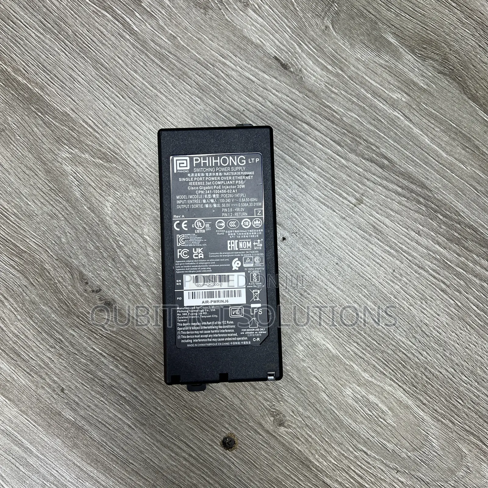 Cisco 30W PoE Injector
