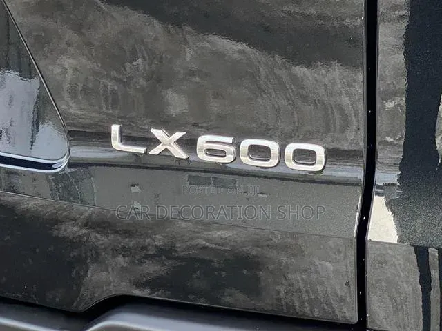 LX 600 Emblem Replacement Badge
