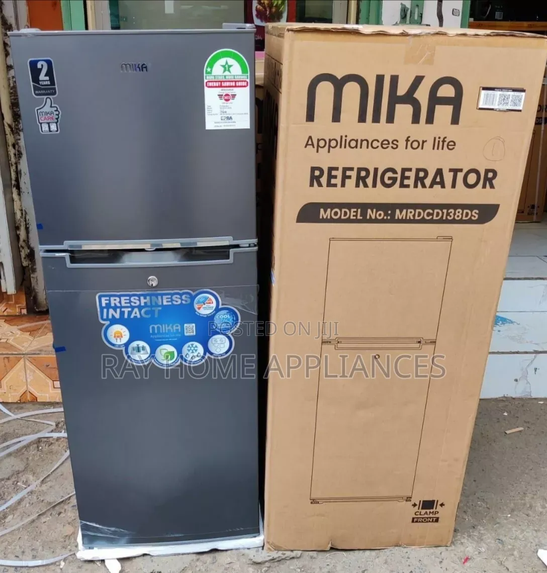 138litres Direct Cool Double Door Refrigerator