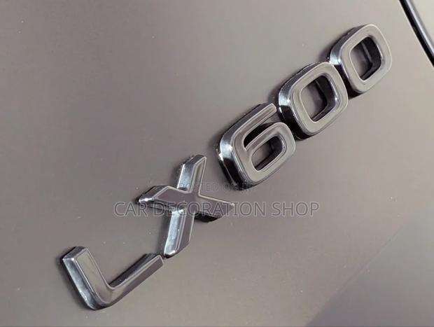 Lexus LX600 Chrome Rear Emblem