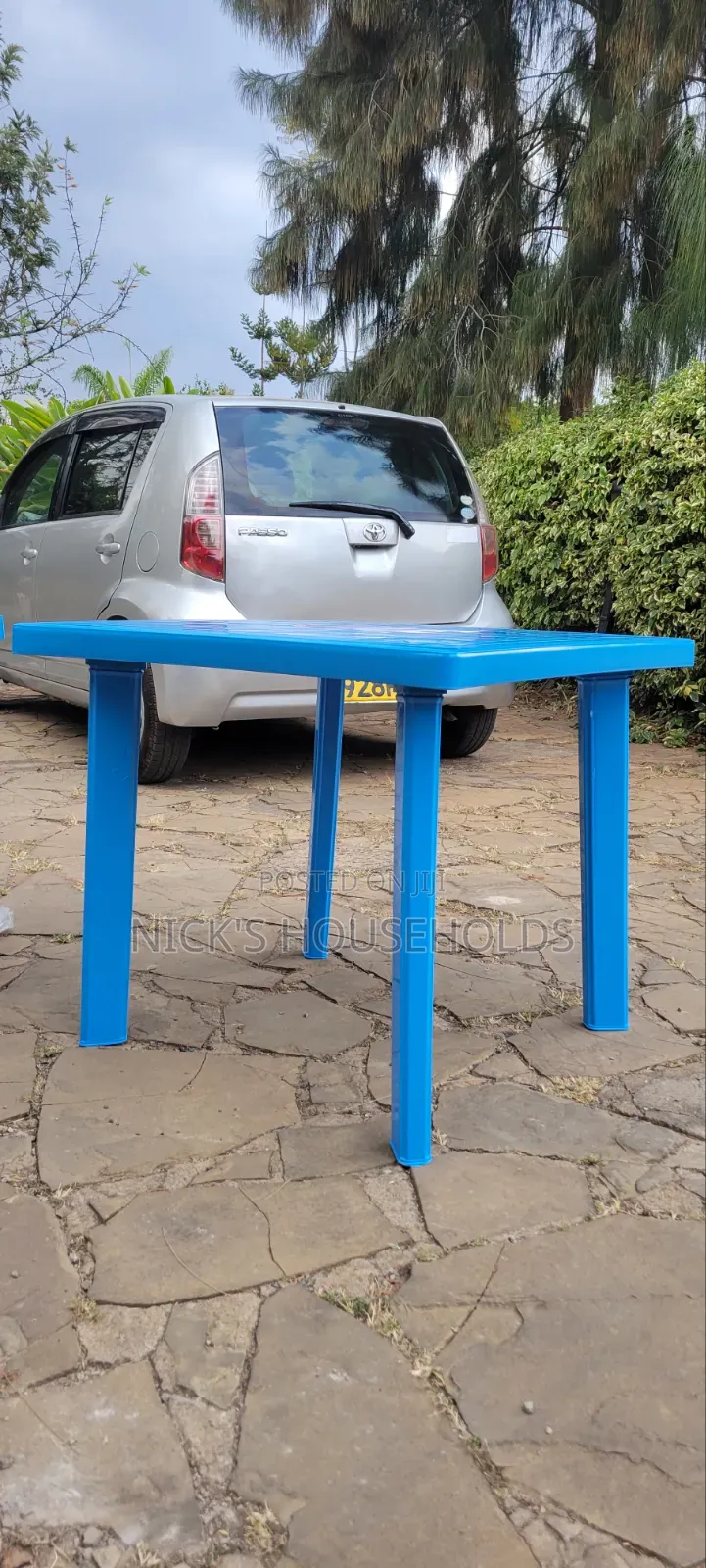 Classic Plastic Table, Square Table