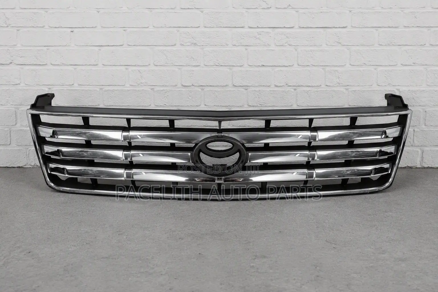 Front Grille Toyota Land Cruiser Prado 95 Chrome Black 1999/2001/2003