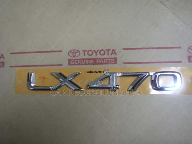 Lexus LX470 Letter Badge for Lift Gate