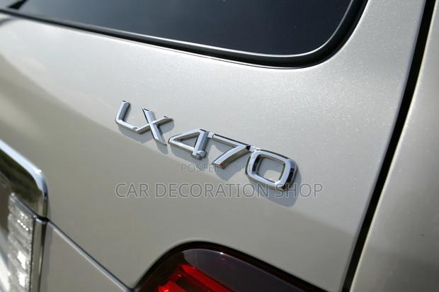 Lexus LX470 Replacement Badge Letters