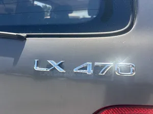 Rear Tailgate Emblem Badge for Lexus LX470 Luxury SUV