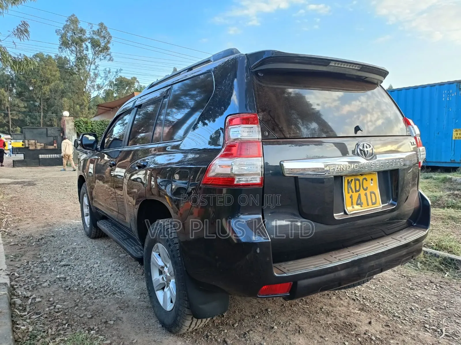 Toyota Land Cruiser Prado 2015 Blue