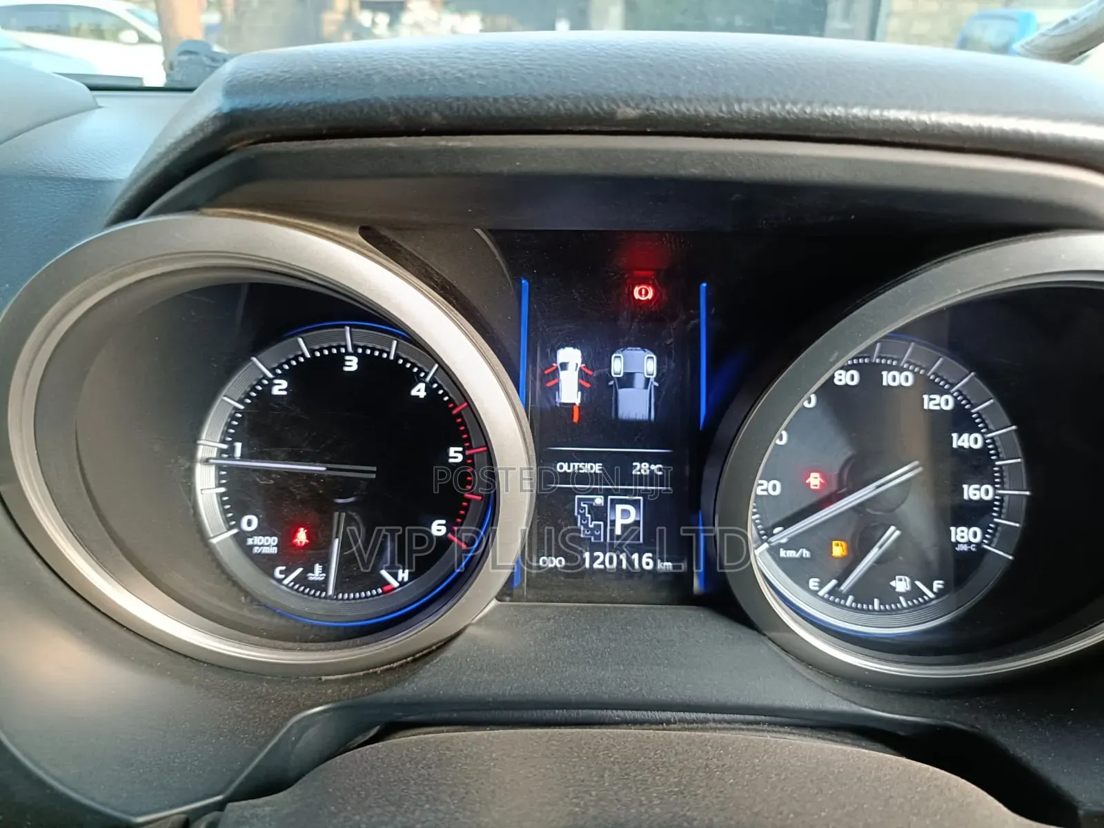 Toyota Land Cruiser Prado 2015 Blue