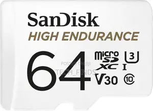 SanDisk High Endurance microSDXC 64GB + SD Adapter