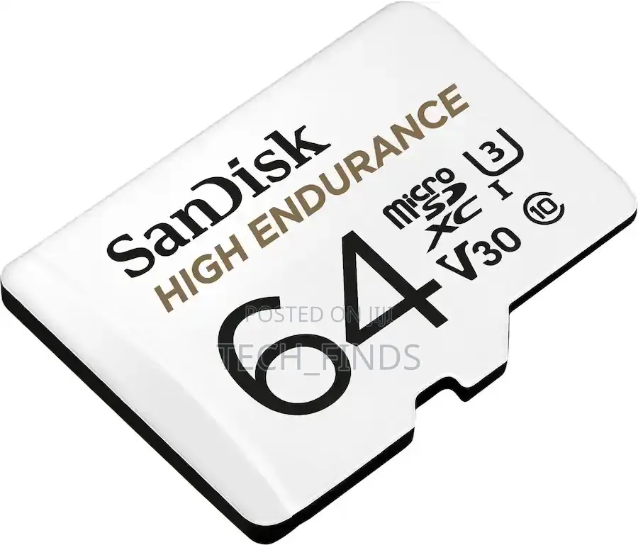 SanDisk High Endurance microSDXC 64GB + SD Adapter