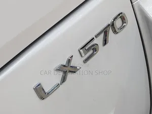 Lexus LX570 Three Dimension Chrome Finished 3D Lettering Spelling