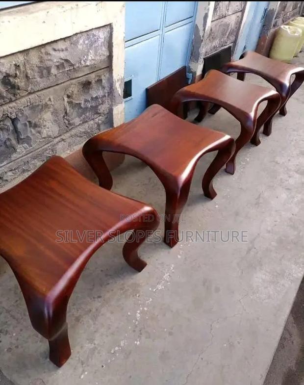 Coffee Table With Stool Sets. - thumbnail 2