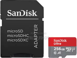 Sandisk MicroSD UHS-I 256GB MicroSD 240mb/S(R) / 160mb/S(W)