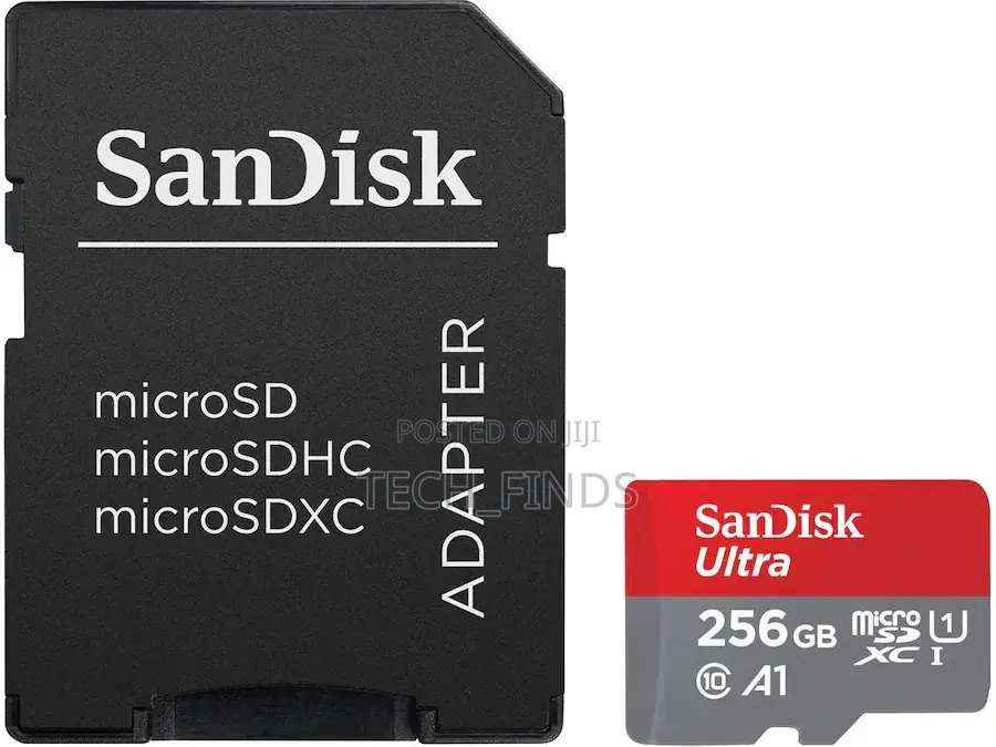 Sandisk MicroSD UHS-I 256GB MicroSD 240mb/S(R) / 160mb/S(W)