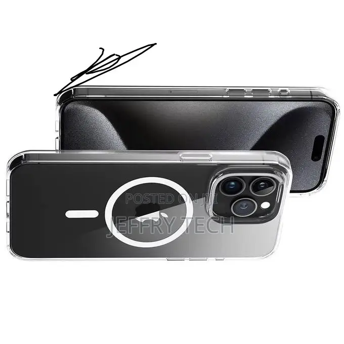 MagSafe Transparent Back Case for iPhone 11+ Screen Protector