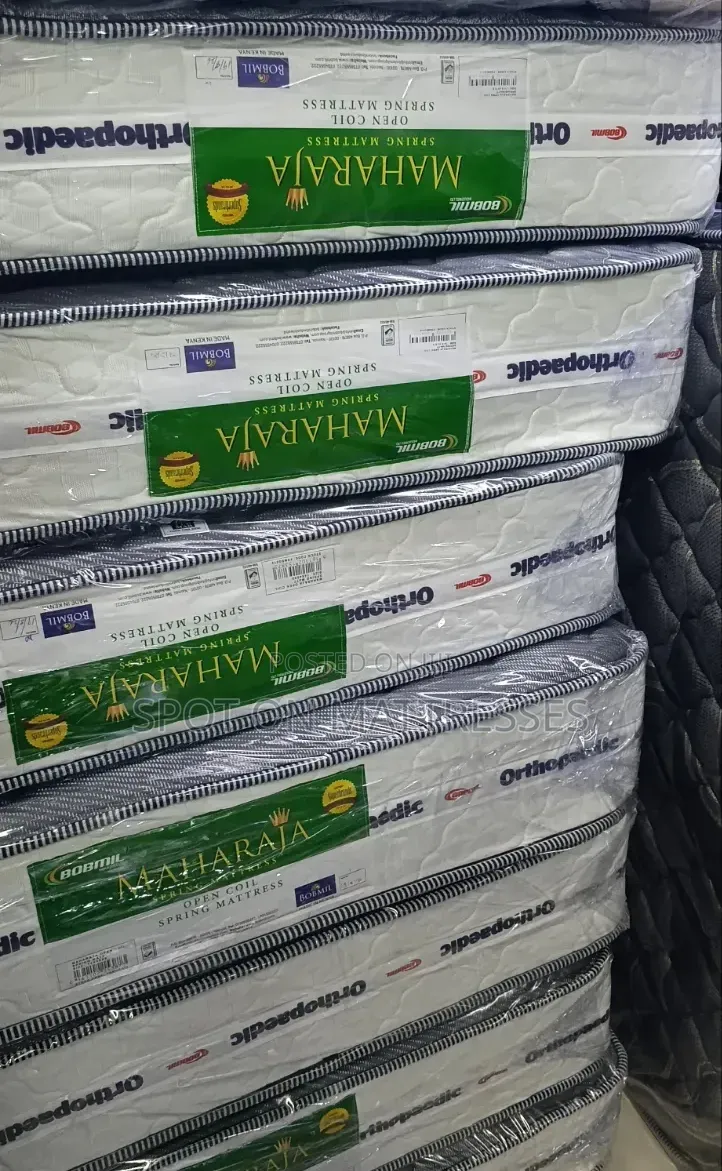 Now Available! 3X6 3.5X6 and 4X6 Bobmil Orthopedic Spring Mattresses.