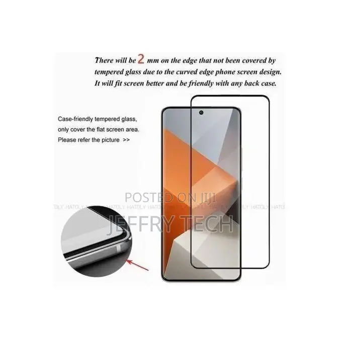 Full Glue Screen Protector for REDMi Note 13 Pro Plus 5g