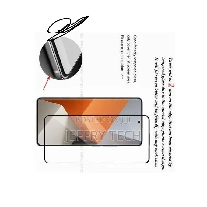 Full Glue Screen Protector for REDMi Note 13 Pro Plus 5g