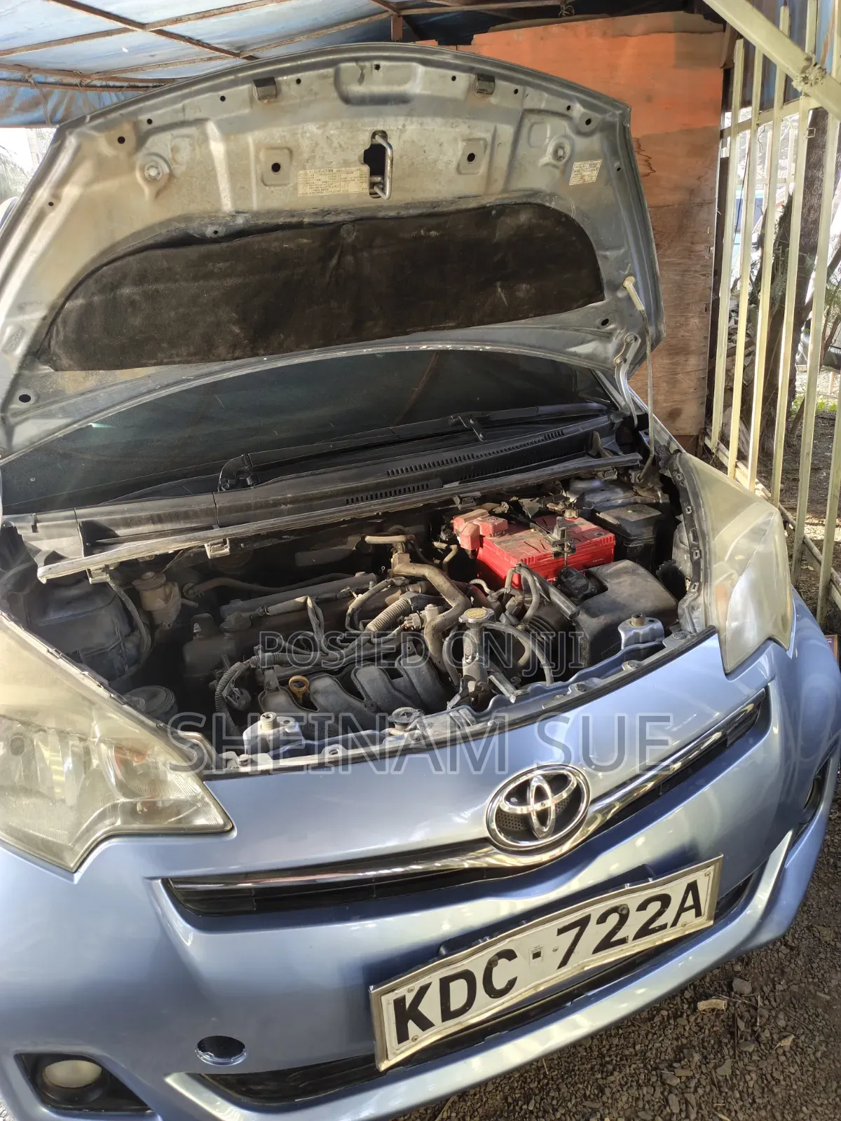 Toyota Ractis 2015 Blue