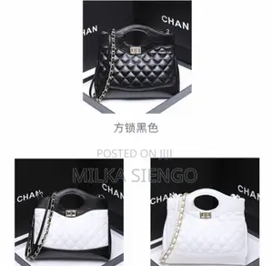Quilted Leather Handbag – Elegant & Stylish