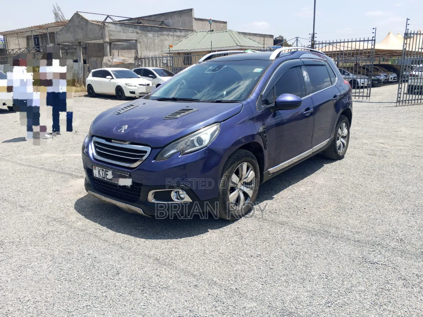 Peugeot 2008 2014 Blue