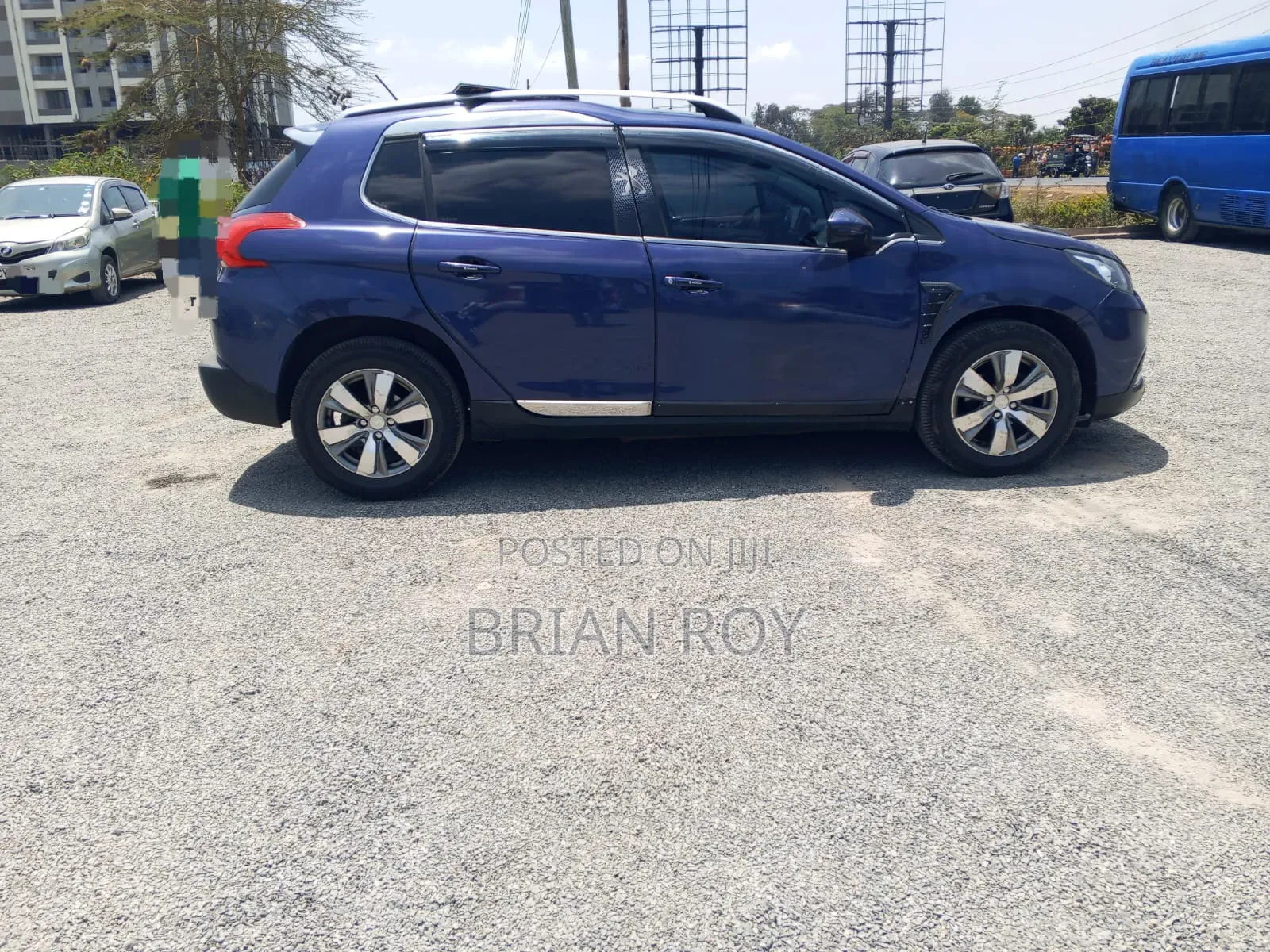 Peugeot 2008 2014 Blue