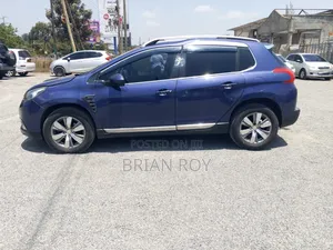 Peugeot 2008 2014 Blue