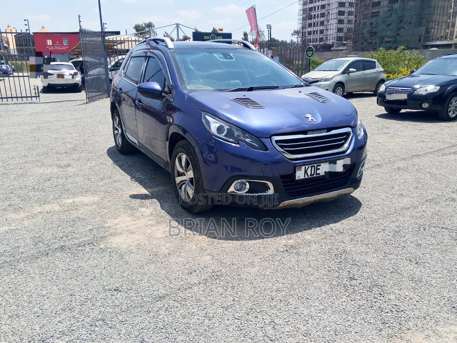 Peugeot 2008 2014 Blue