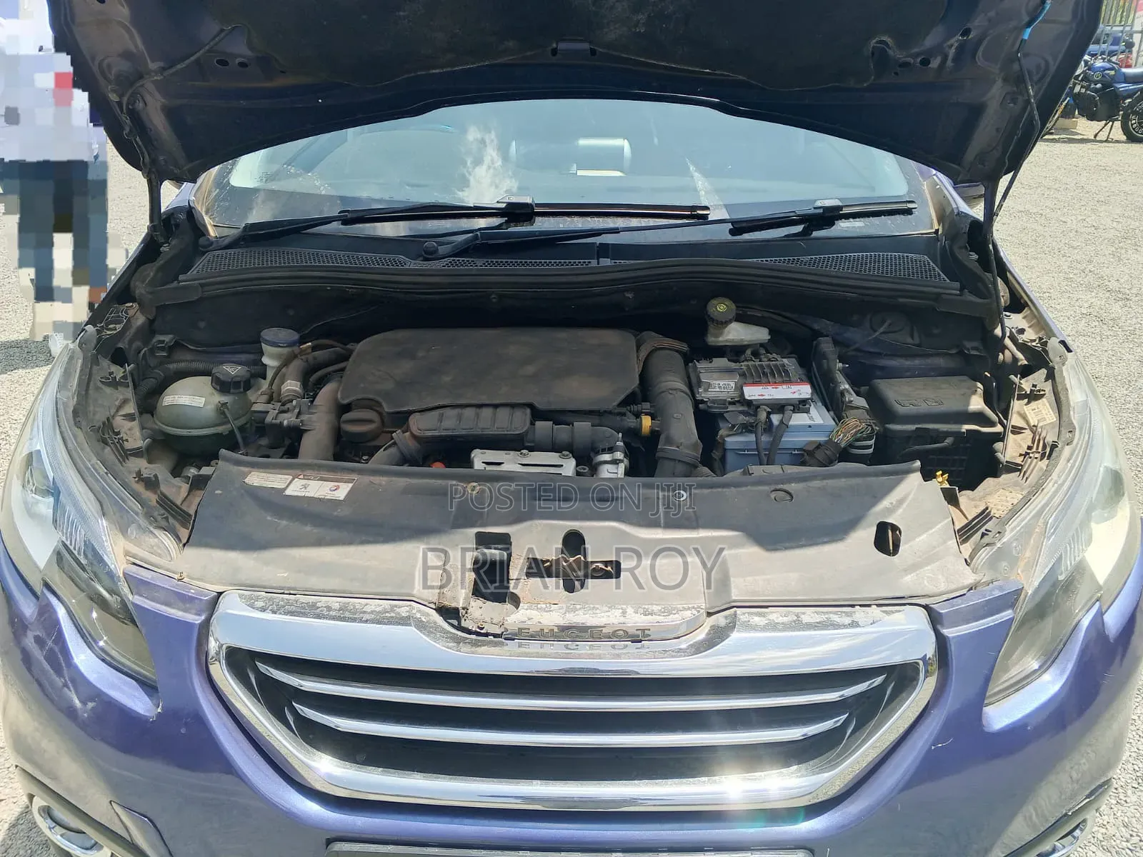 Peugeot 2008 2014 Blue