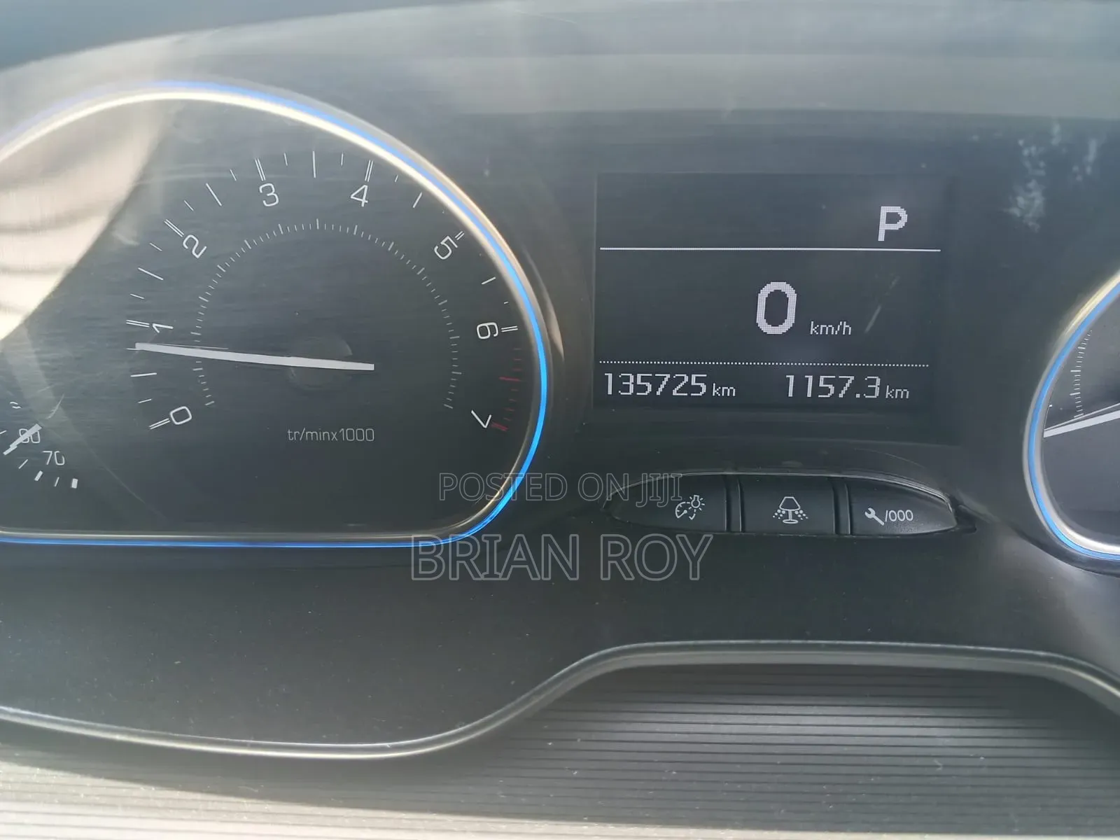 Peugeot 2008 2014 Blue