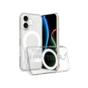 Quality iPhone 17 Clear Solid Magsafe Transparent Back Case