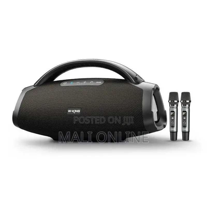 200W Bluetooth Speaker Outdoor Portable Sound System With Dual Mics