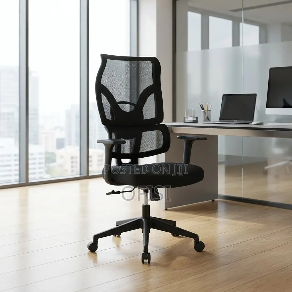 Office Chair; High-Back Mesh Swivel Office Chair