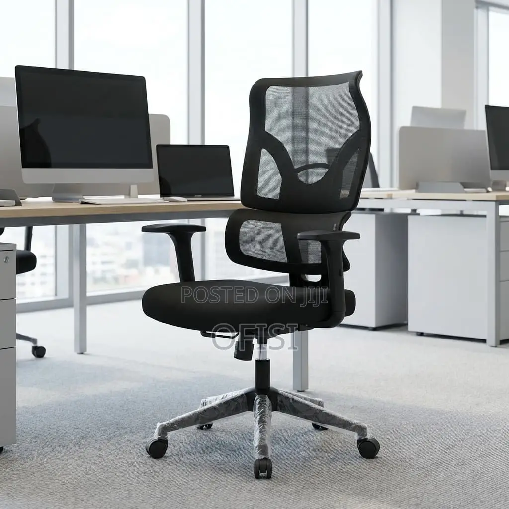 Office Chair; High-Back Mesh Swivel Office Chair