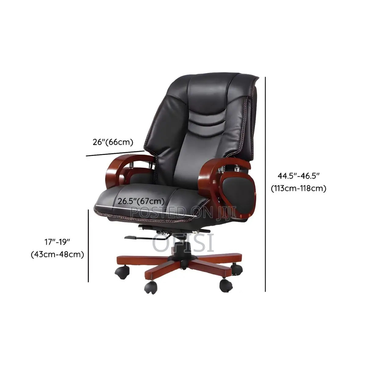 Office Chair; Reclining Executive Directors Office Chair