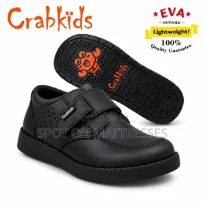Crabkids Brushable School Shoes Boys and Girls Sizes 27-36