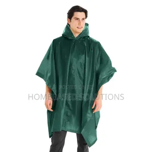 Jungle Green Military Poncho