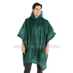 Jungle Green Military Poncho