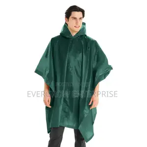 Jungle Green Military Poncho