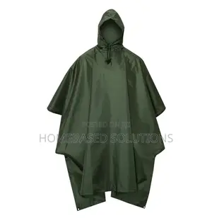 Jungle Green Military Poncho