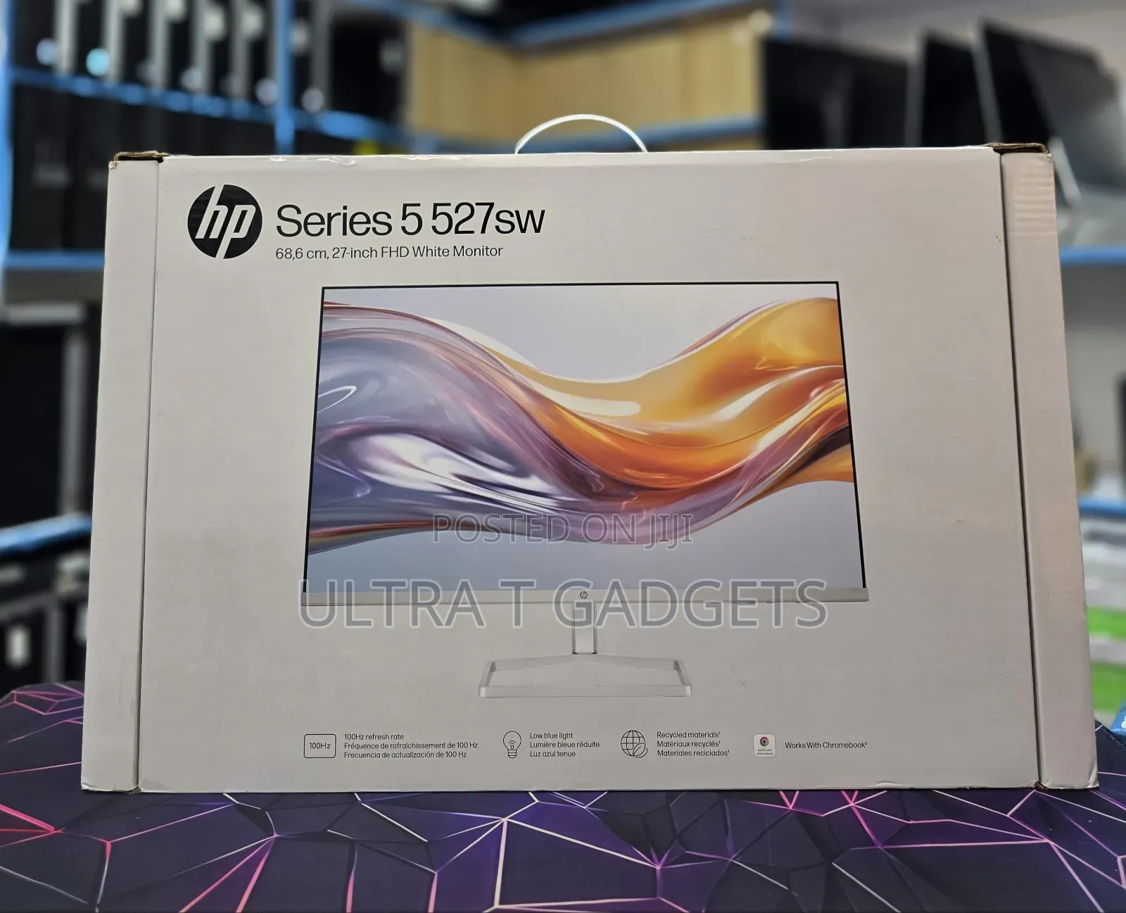 HP Series 5 527SW 27" Full HD 100Hz Monitor – White