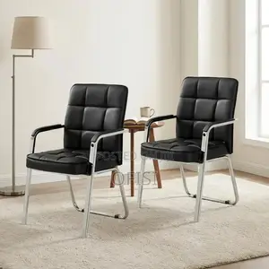 Office Chair; Modern Leather Waiting Chair