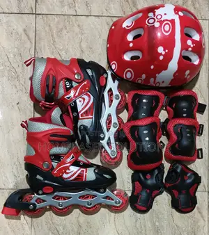 Full Skating Gear-Shoes ,Helmet and Safety Guards