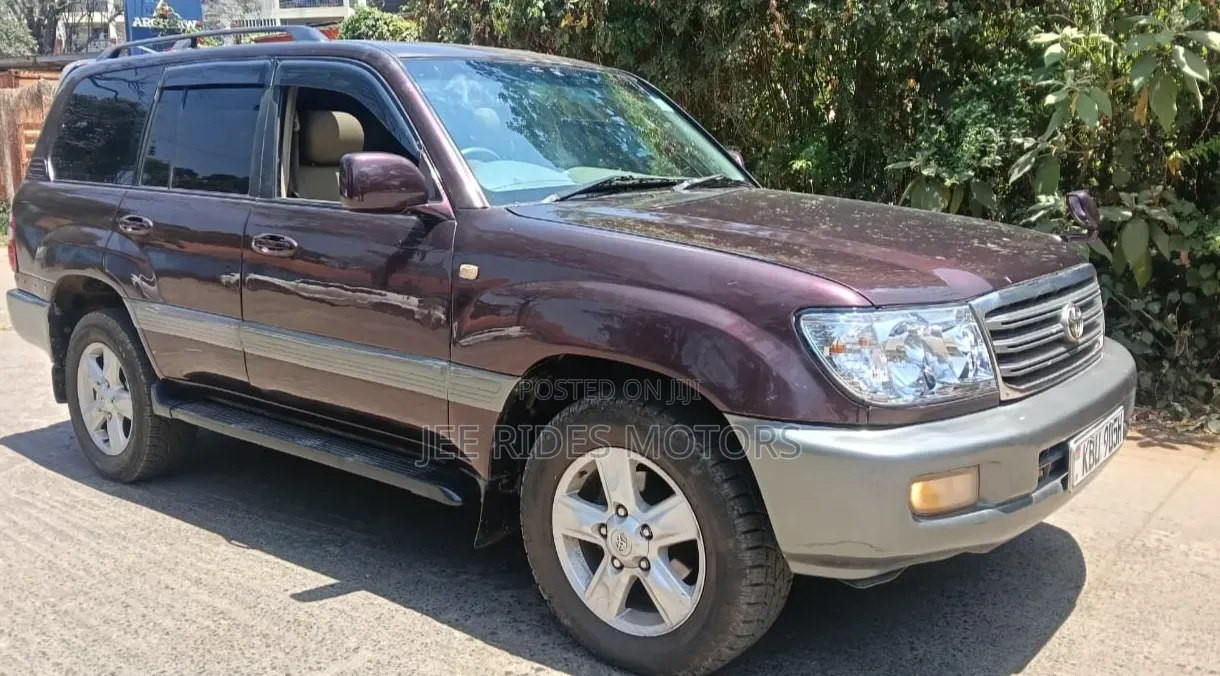 Toyota Land Cruiser 2006 Burgundy