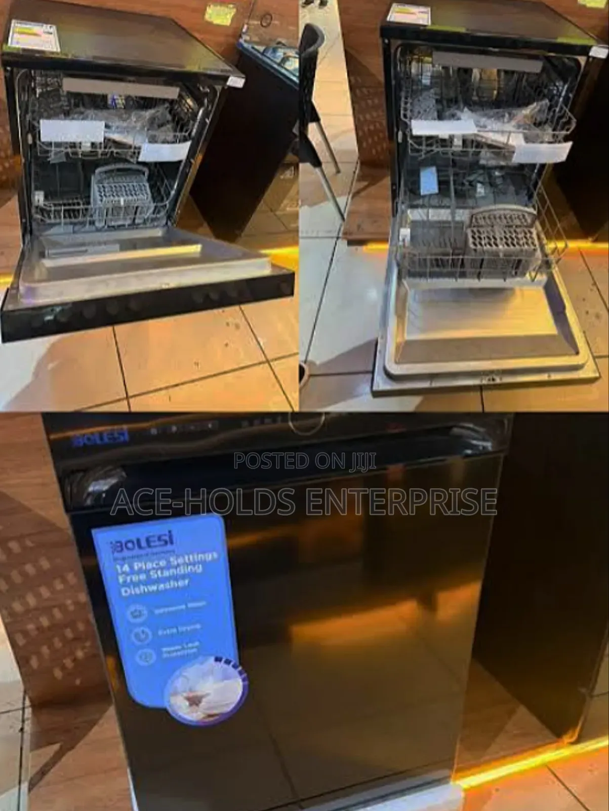 Bolesi Built-in 14 Place Setting Dishwasher Intensive Wash - Free Gift