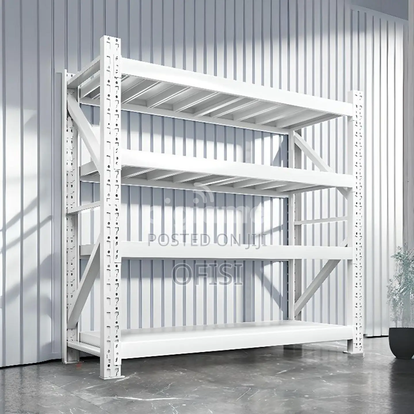 Storage Unit; 4 Tier Heavy Duty Storage Rack