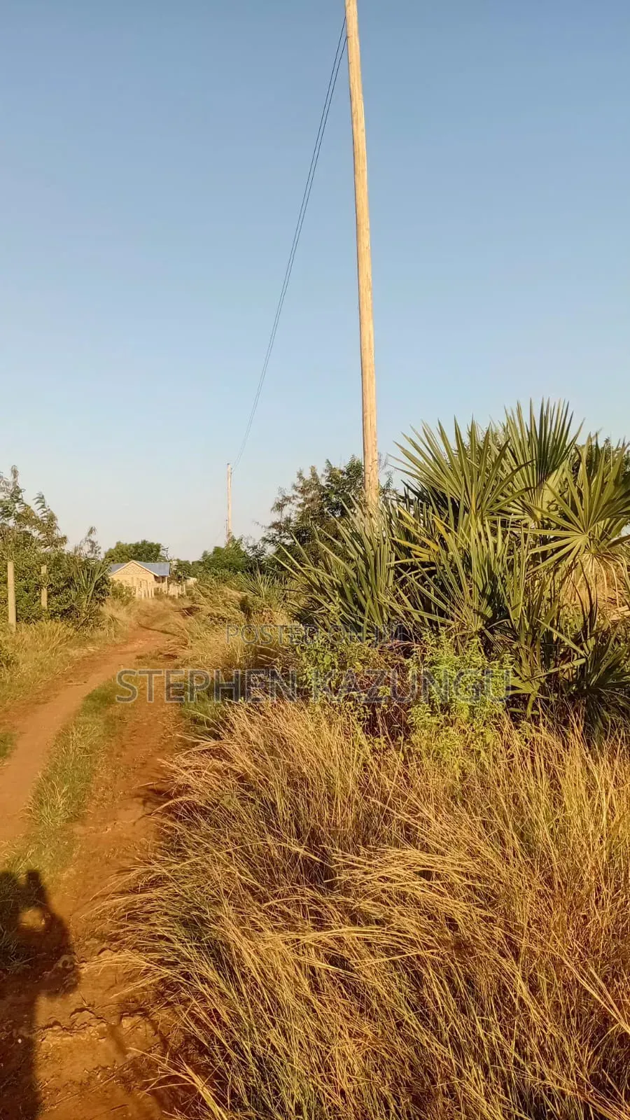 Beach Side 1/4 Acre Plot @ Kinondo, 400 Metres From the Tarmac Road.