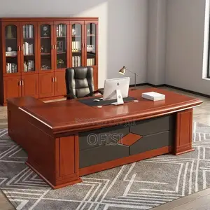 Office Desk; 2 Meters Executive Office L-Shaped Table