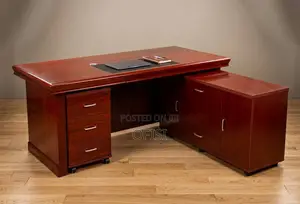 Office Desk; 2 Meters Executive Office L-Shaped Table